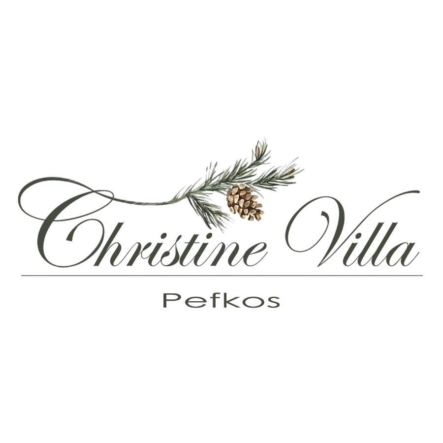Christine Villa Pefkos Pefki Exterior foto